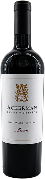 2018 Ackerman Memoir Red Wine, Napa Valley