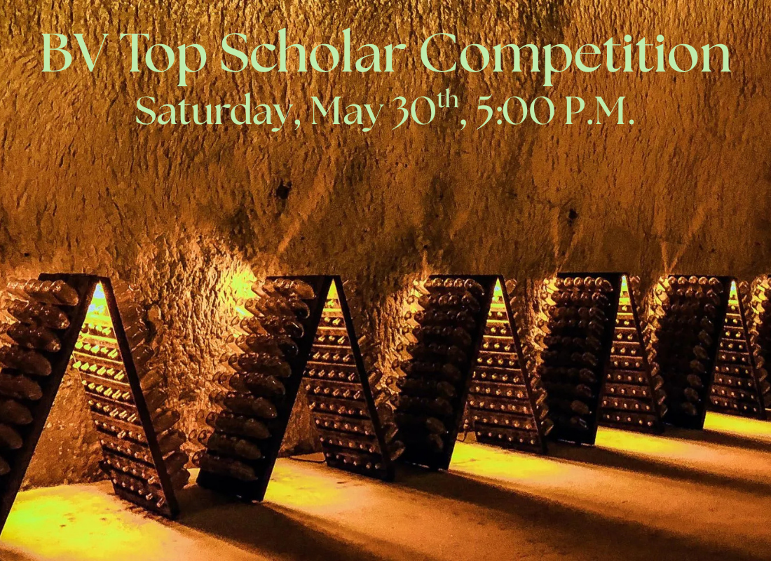 BV Top Scholar Competition | Saturday, May 30th, 5:00 P.M.