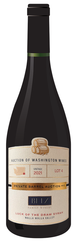 2021 Betz Luck of the Draw Lot 4 Syrah, Columbia Valley