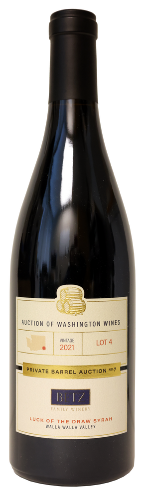 2021 Betz Luck of the Draw Lot 4 Syrah, Columbia Valley