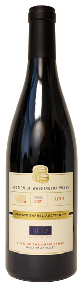 2021 Betz Luck of the Draw Lot 4 Syrah, Columbia Valley