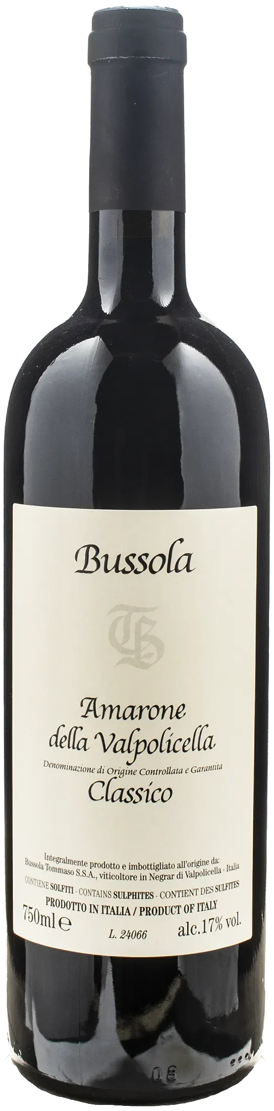 2019 Tommaso Bussola Amarone Classico, Italy
