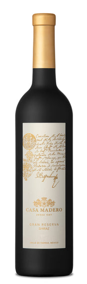 Casa Madero Gran Reserva Shiraz, Valle de Parras