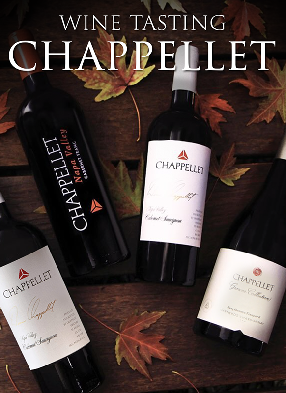 Chappellet Tasting with April Collins | Wednesday, November 5th, at 6:00 P.M.