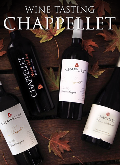 Chappellet Tasting with April Collins | Wednesday, November 5th, at 6:00 P.M.