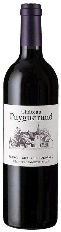 2019 Chateau Puygueraud, Francs Cotes de Bordeaux