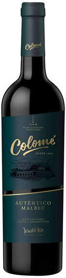 2021 Colome, Autentico Malbec, Salta Argentina