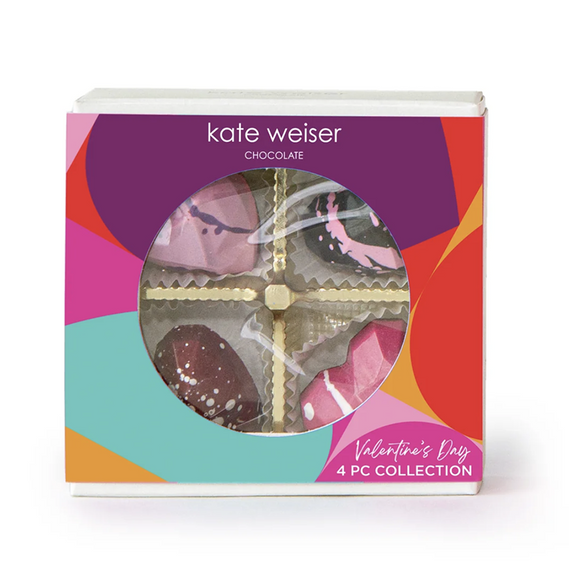 Kate Weiser 4 piece Diamond Heart Bonbon Collection