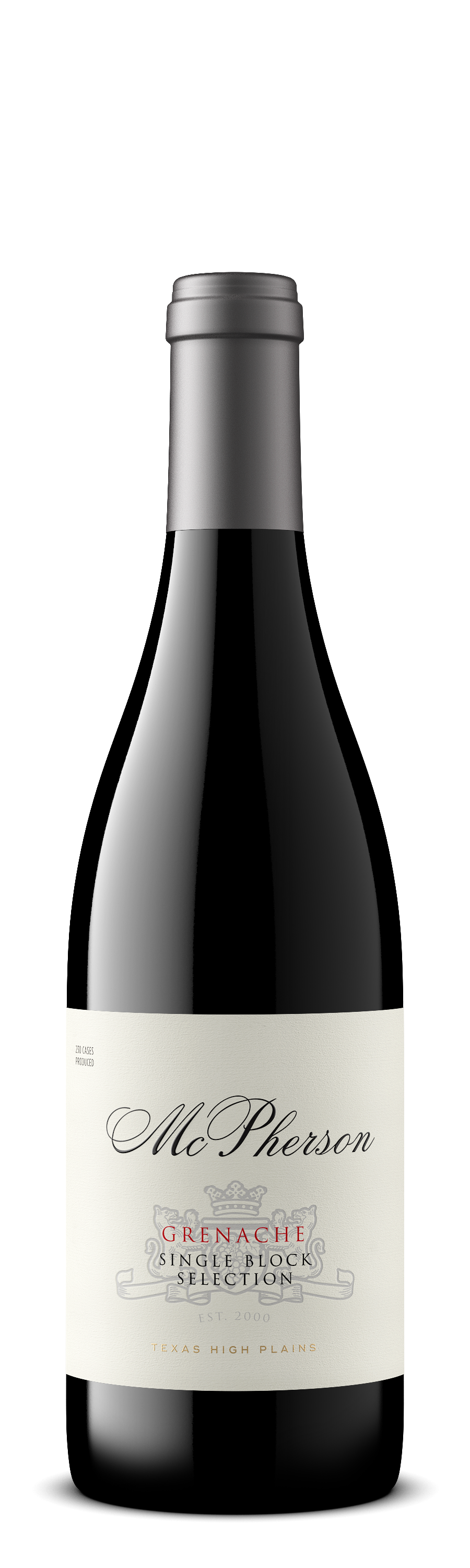 2020 McPherson Cellars, Grenache, Texas High Plains