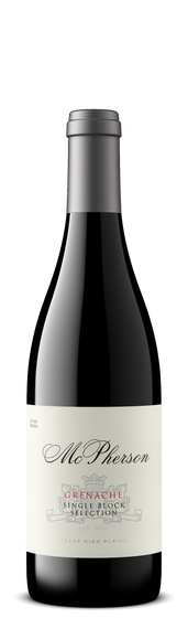 2020 McPherson Cellars, Grenache, Texas High Plains