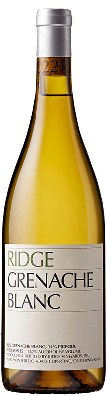 2022 Ridge Grenache Blanc, Paso Robles