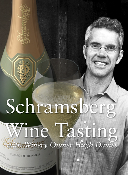 Schramsberg Tasting with Winery Owner Hugh Davies | Tuesday, October 7th, 6:00 P.M.