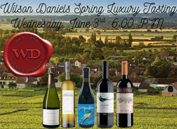 Wilson Daniels Spring Luxury Tasting with Skyler Ring | Wednesday, June 3rd 6:00 P.M.