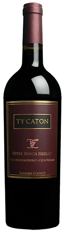 2019 Ty Caton, Upper Bench Merlot, Moon Mountain, Sonoma Valley