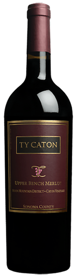 2019 Ty Caton, Upper Bench Merlot, Moon Mountain, Sonoma Valley