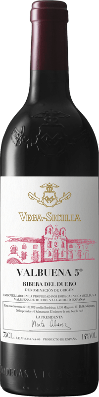 2018 Vega Sicilia 'Valbuena no. 05', Ribiera del Duero