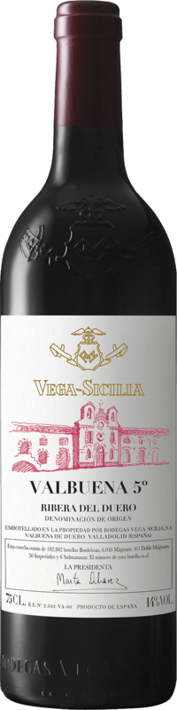 2019 Vega Sicilia 'Valbuena no. 05', Ribiera del Duero