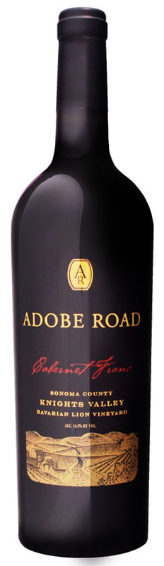 2012 Adobe Road Cabernet Franc, Napa Valley