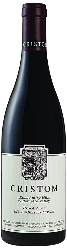 2000 Cristom Vineyards Mt. Jefferson Pinot Noir, Eola-Amity Hills, Willamette Valley, Oregon
