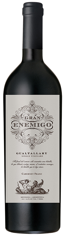 2016 El Enemigo "Gran Enemigo" Cabernet Franc,  Gualtallary Vineyard, Mendoza