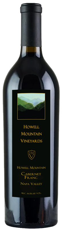 2017 howell mountain vineyards cabernet franc, napa valley