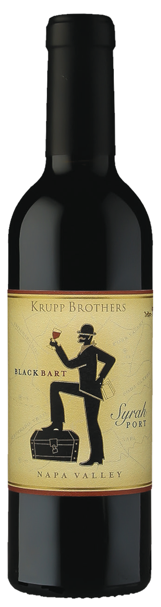 2016 Krupp Brothers Black Bart Syrah Port 375ml, Stagecoach