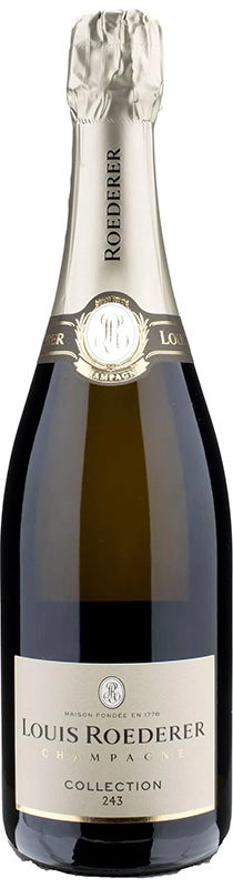brut roederer 243, louis collection champagne Nv
